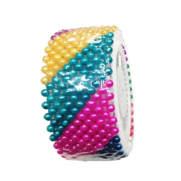 

Wholesale Colorful 36mm Plastic Pearl Head Pins Clothing Sewing Pin