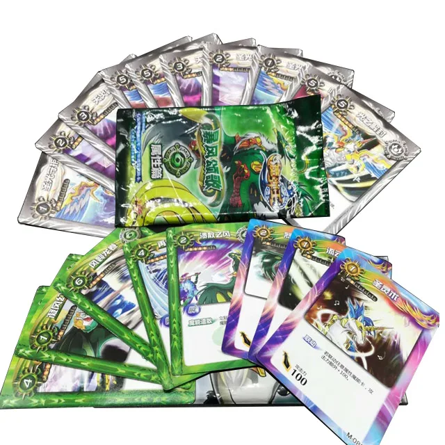 Custom Foil Packaging For Holographic Magic Japanese Trading Cards