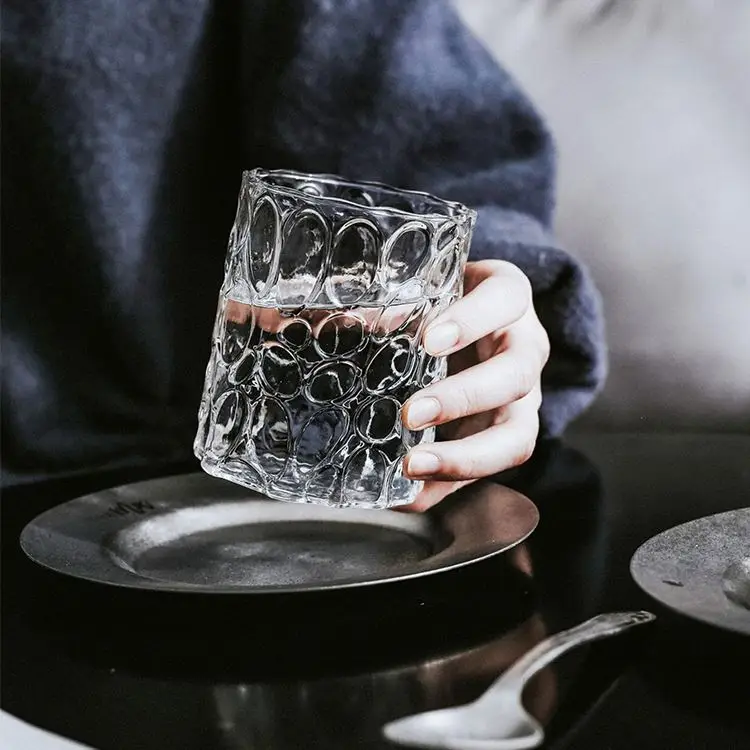 

Wholesale single wall glass juice cup domestic americano coffee transparent glass cup, Clear