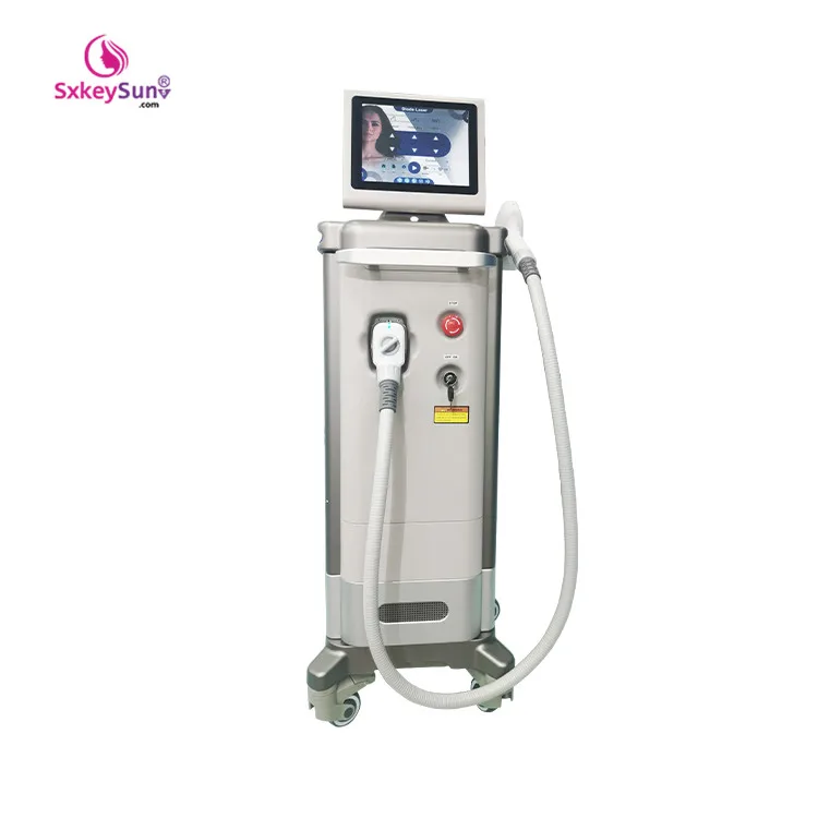 

2021 Germany 1200w skin epilation machine price triple 808nm 755 1064 newest permanent diode laser hair removal machine