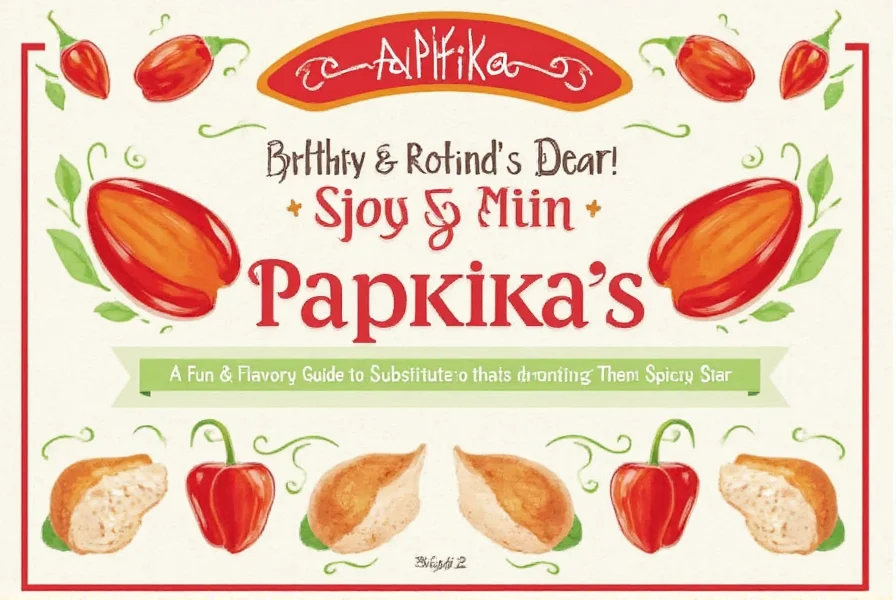 paprika s best friends a fun flavorful guide to substituting the spicy star