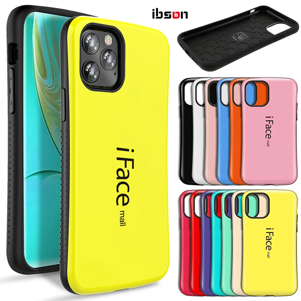 

Slim Lightweight Glossy Hybrid Shock-Proof And Non-Slip Hard Phone Case Cover, Colors