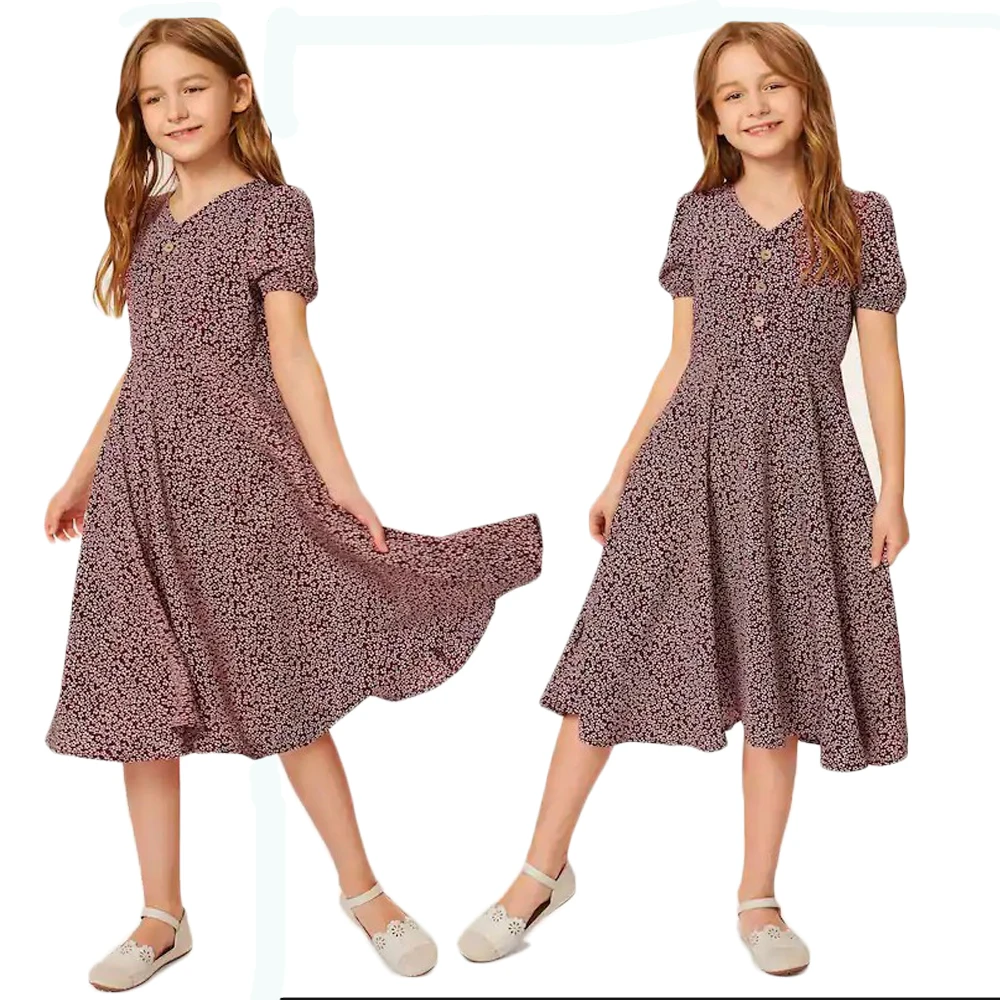 floral dress for teenage girl