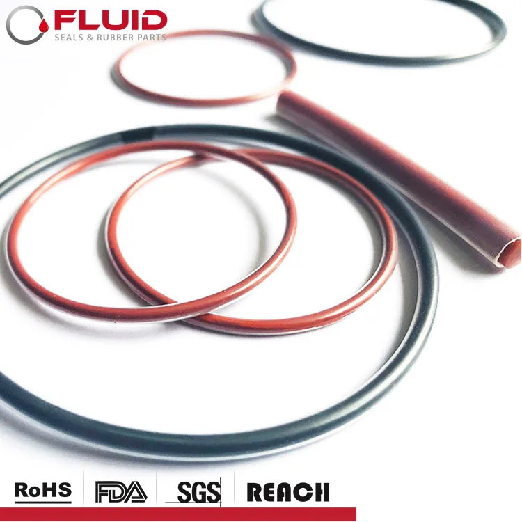 

PTFE Encapsulate Oring PFA FEP O RING coating FKM FPM rubber inner Hollow VMQ Silicone coated O-ring