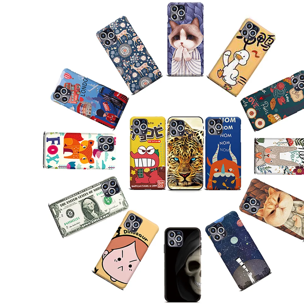 

Devia Anti Shock All Covered Cellphone Colorful Back Cover Mobile Phone Case Protective Tpu Sticker Skin 20Pcs/Box For Any Model