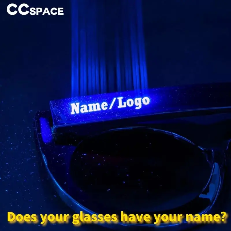 

Custom glasses frame logo Print service
