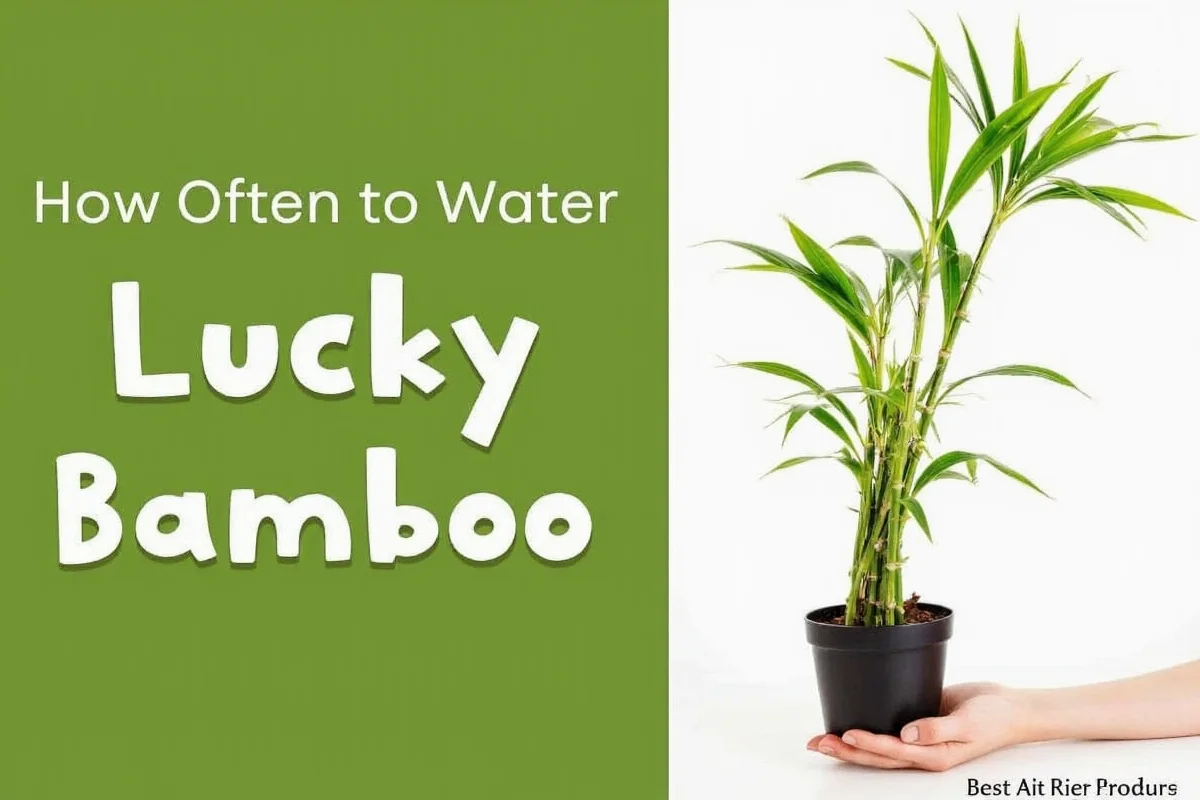 how often to water a lucky bamboo plant
