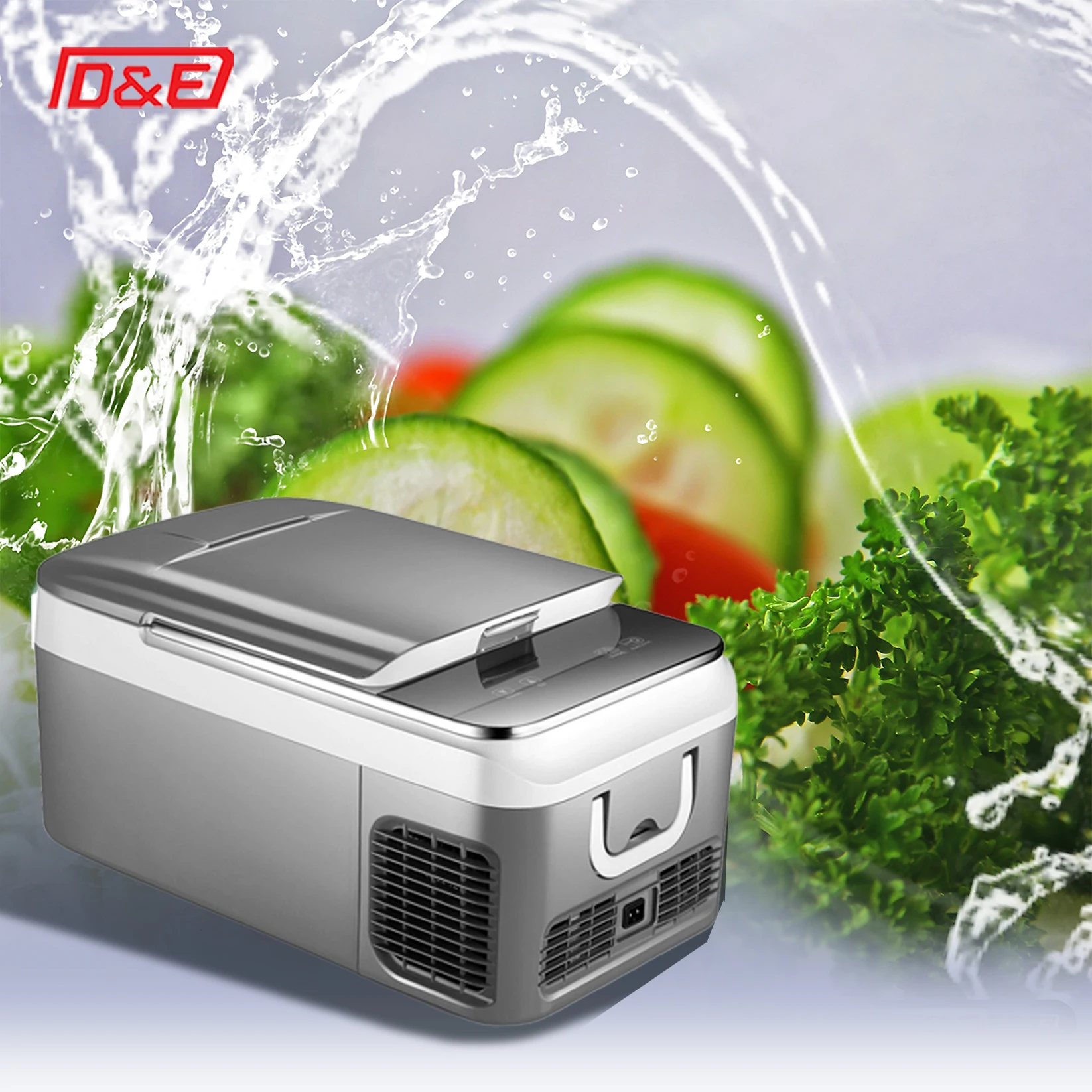 

18L Car Refrigerator 12V 24V Portable Freezer for Truck RVs Boat camping SUV VAN fruit vegetables