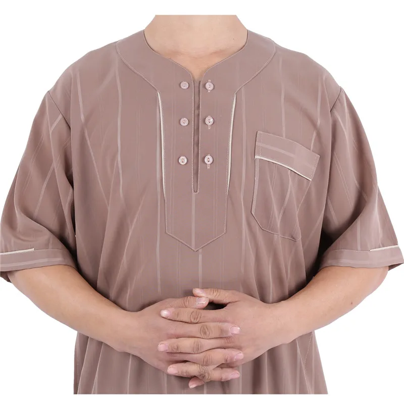 

2020 High quality saudi style alaseel men robe abaya for wholesaling, Mix colors