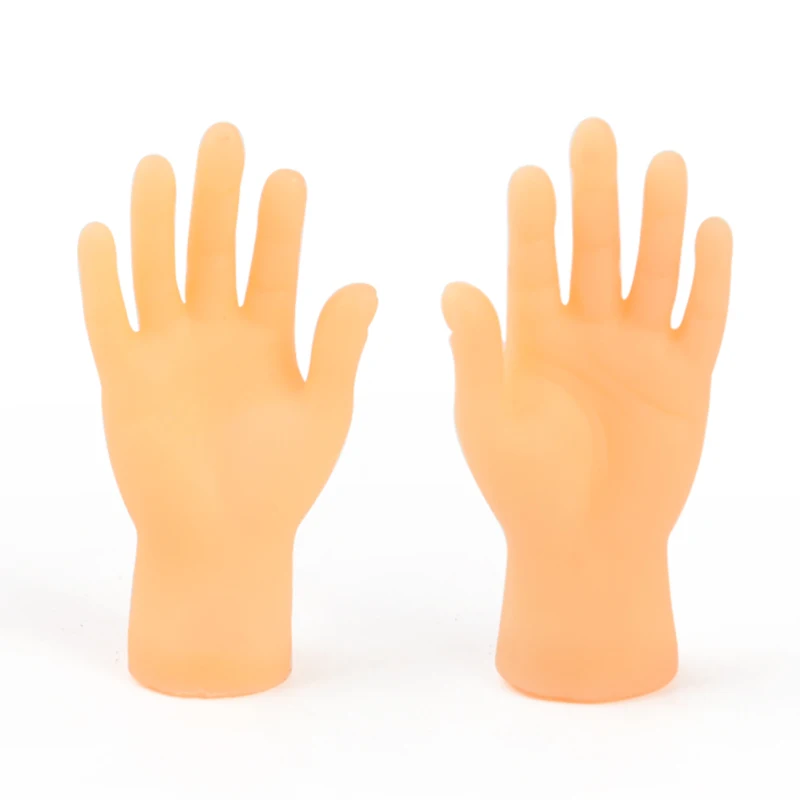 

Soothing the cat's hands with Mini Hand and fingers