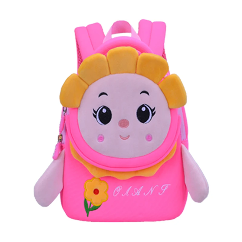 

Factory customized diving material children school bag cute cartoon anti-lost animal backpack, As the picture