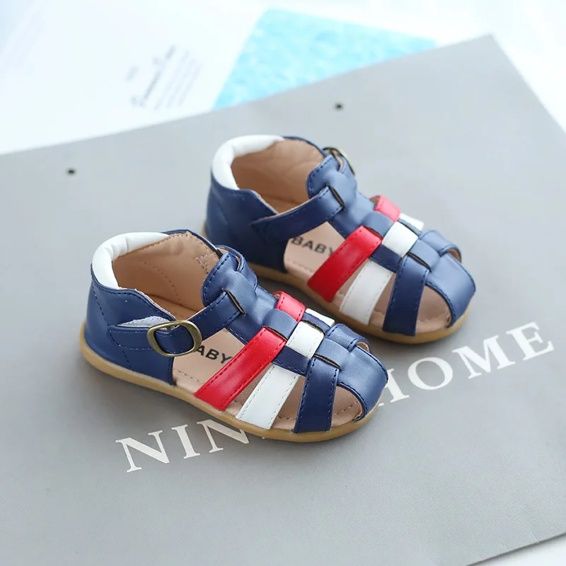 

sh11093a 2022 children summer shoes wholesale beach holiday boys kids shoes sandals