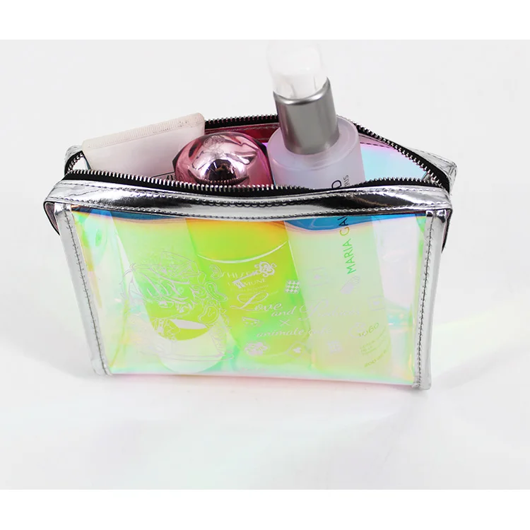 

factory customized color printing magic color PVC cosmetic bag