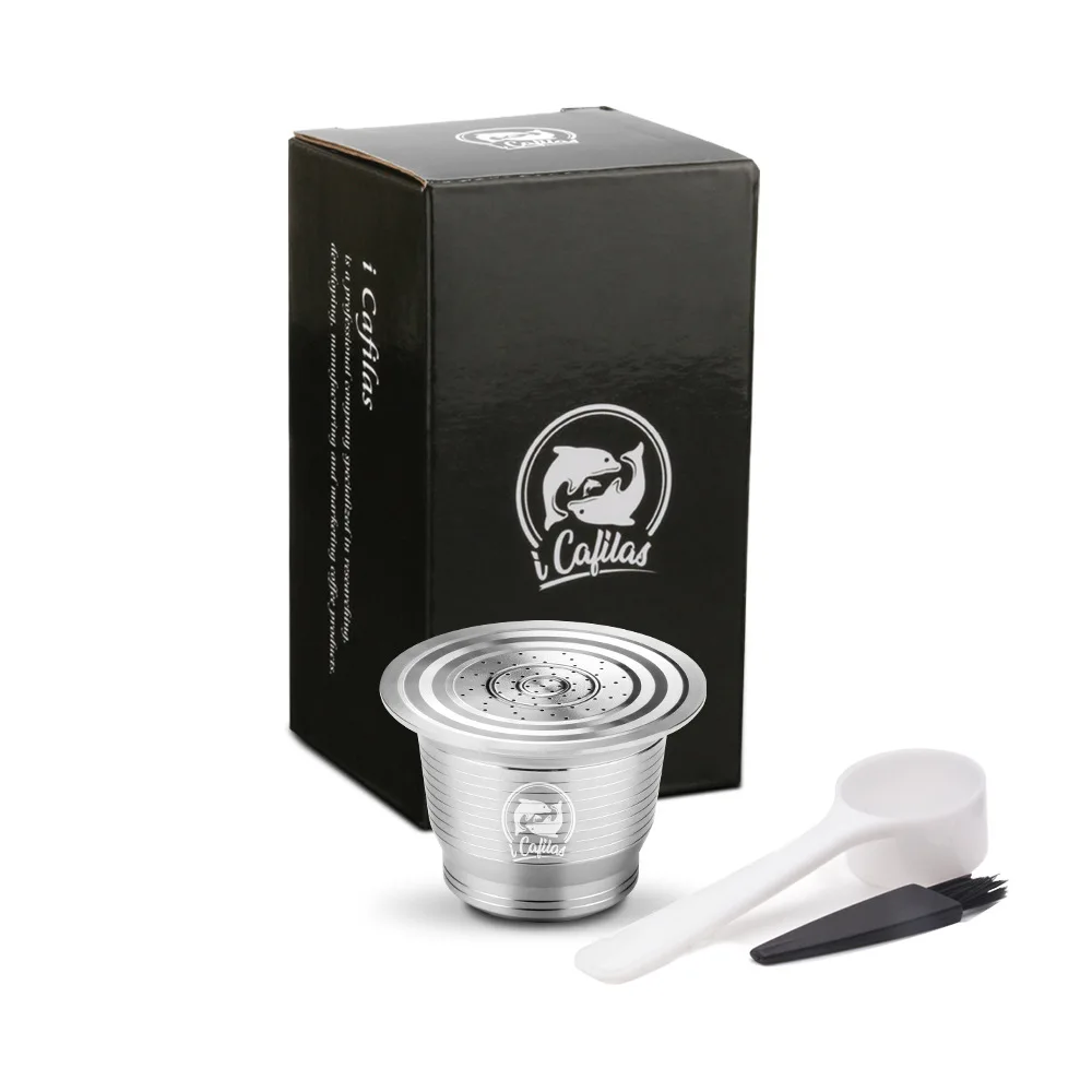 
best price reusable nestle coffee capsules/stainless steel coffee capsule 