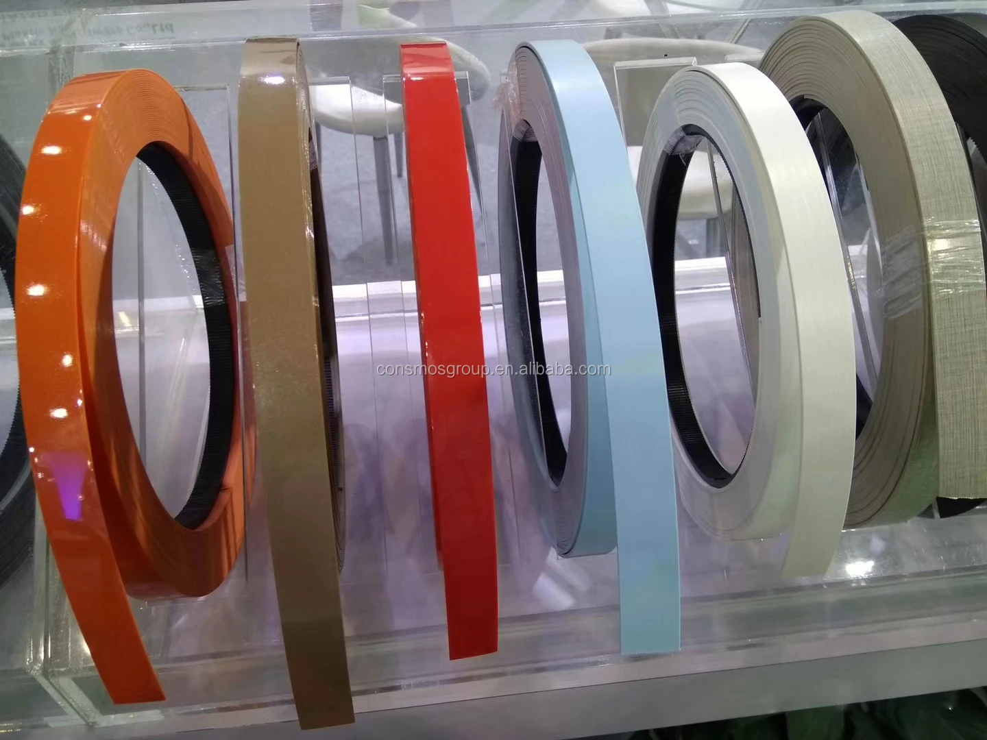 0.35mm2mm High Gloss Pvc Edge Banding /acrylic Edge Banding/wood Grain