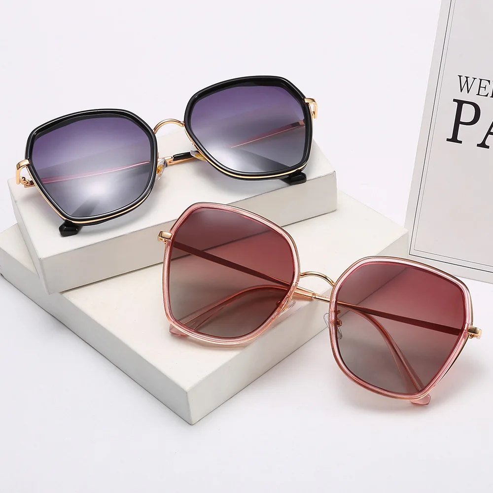 High End Polarized Polygon Women Sunglasses Custom Your Brand Fashion ...