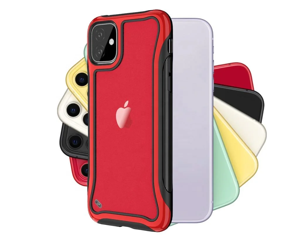 

Amazon Top Selling Anti-Scratch Hybrid Mobile Phone Cover Case for Iphone 11/11pro/11pro max, Multi-color, can be customized