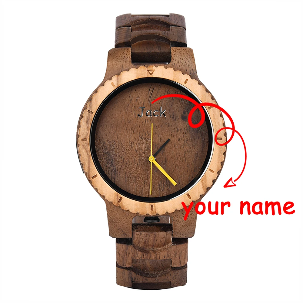 2026 New Design Wooden Watch Support Quartz Movement Fashion Antique Style Pointer OEM/ODM Custom China Wooden Watch Company