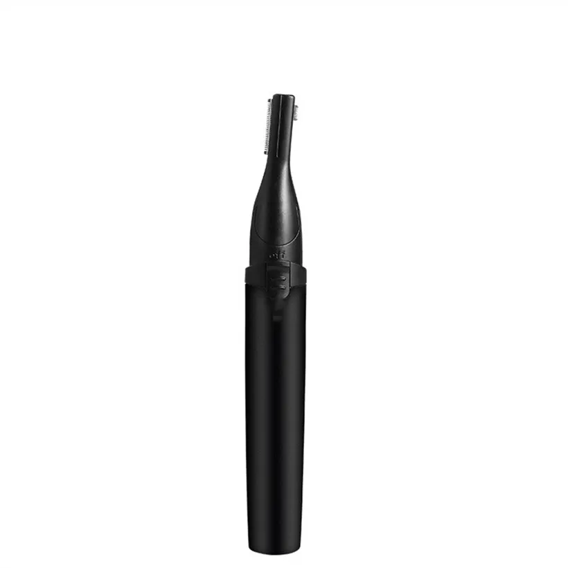 

Mini portable electric eyebrow trimmer with replaceable blade, Black