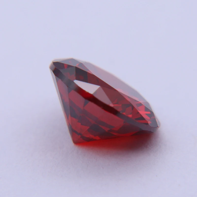 

Round Cubic Zirconia Synthetic D-Garnet Jewely Machine Any Size Cut Diamond