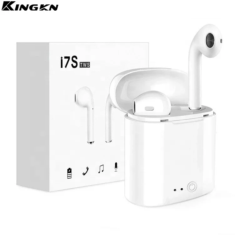 

BT portable sports wireless earphone for IOS Android PC TWS i7s BT 5.0 Wireless Sterio Earbuds Earphone & Headphone