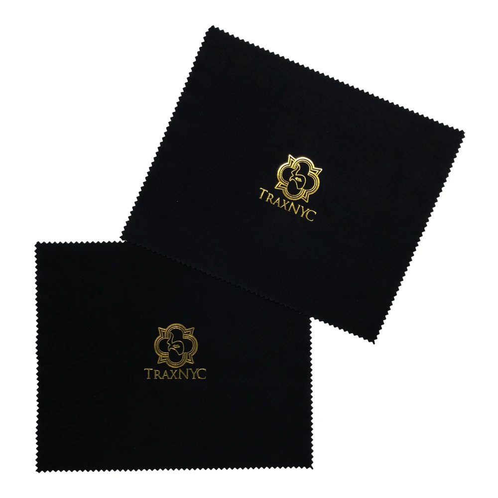 

Popular Silk-screen Printing Gold foil Embossing Micro Fiber Cleaning Cloth, Customized color