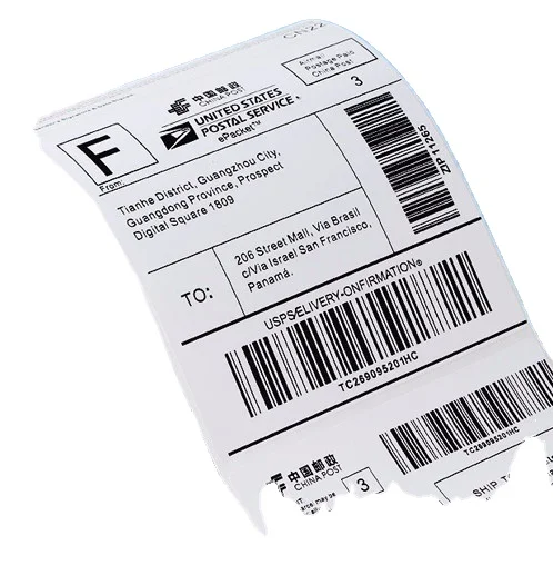 

A6 Thermal Paper 100mm X 150mm x 250 pcs Waterproof Scratch Resistant Label Sticker Barcode thermal printer 4x6 shipping label