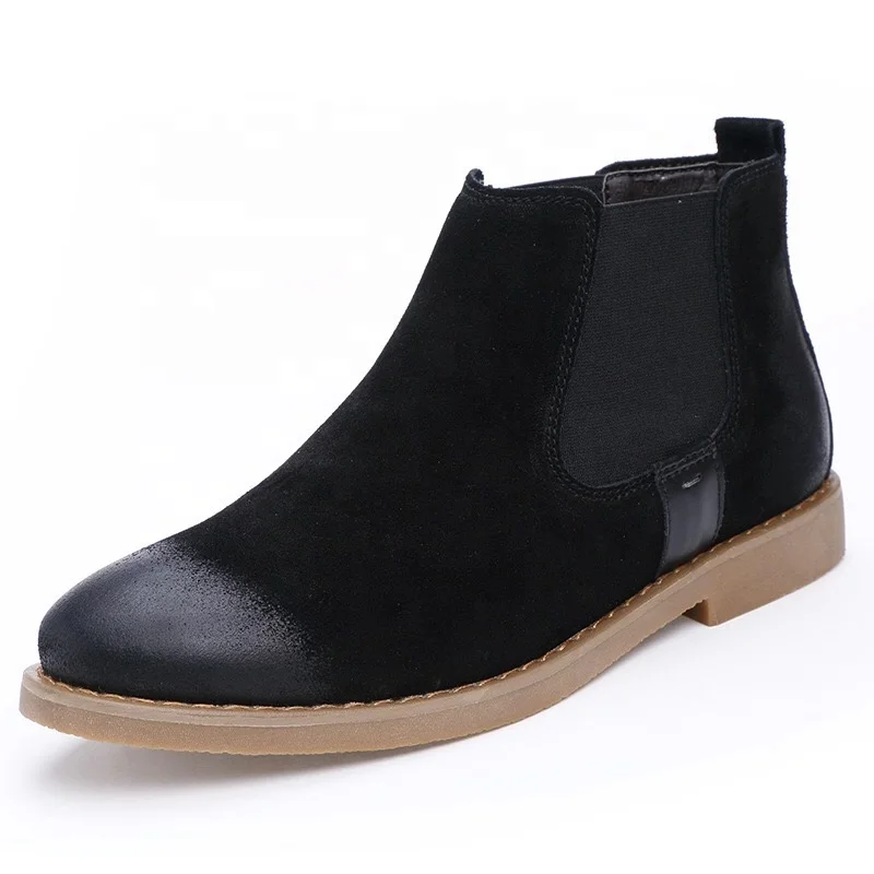 

Manufacturer High quality leather upper material chelsea boots for men, Picture