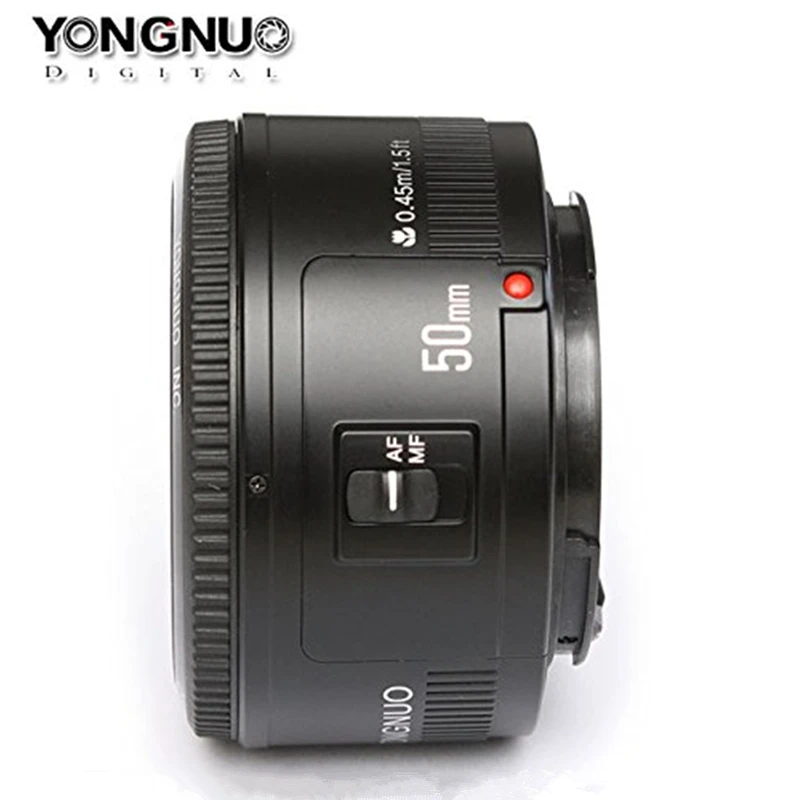 

top sales Photography Photo Camera Lens f1.8 50mm Lens Yongnuo yn50mm yn-50 yn50 large aperture lens