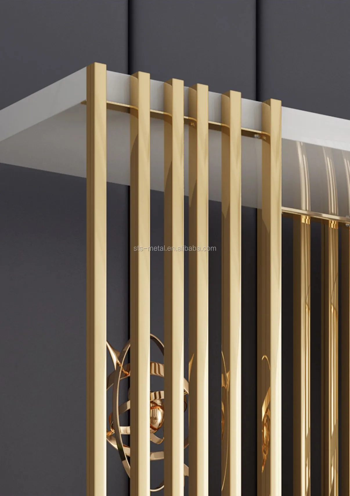 Modern Luxurygold Book Shelf Stainless Steel Bookcase Buy French