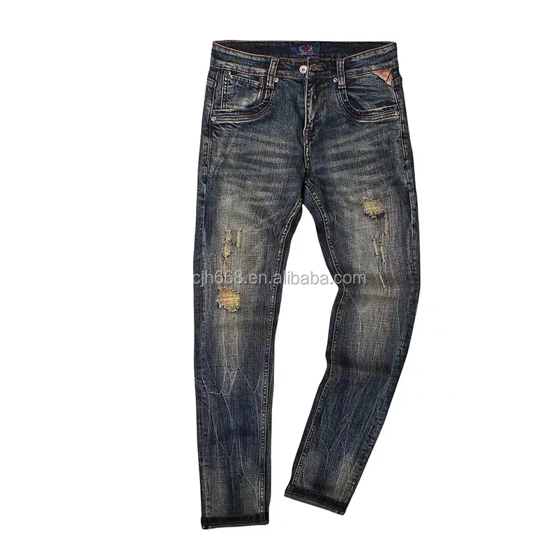 

2020 Newest fashion men's jeans pants trousers modern designer straight jeans with wholesale prices