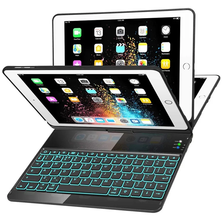 

Hot Selling 360 Rotatable Keyboard Case For iPad Pro 9.7 Protective Stand Case Wireless Keyboard Cover for iPad Air 1/2 Pro 9.7