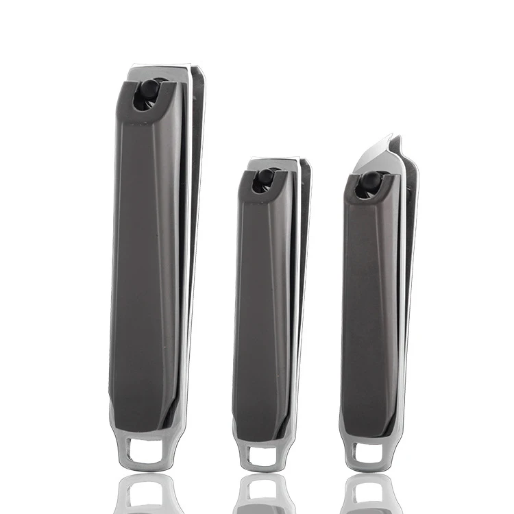 

Wholesale2pcs Matte Black Manicure Nail Clipper Set for Men and Women with Box and Package, Optional