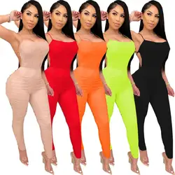 ladies pants solid jumpsuits rompers womens sexy
