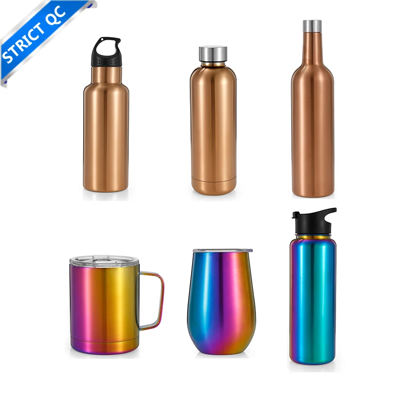 

17oz Stainless Steel Insulated Drinking Water Bottle Free Sample Coffee Cup Metal Custom Logo Everich In Stock, Customized color