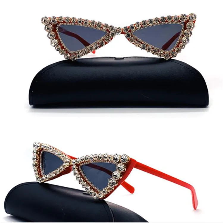 

Flash glasses and sunglasses for women with decorative fashion photography