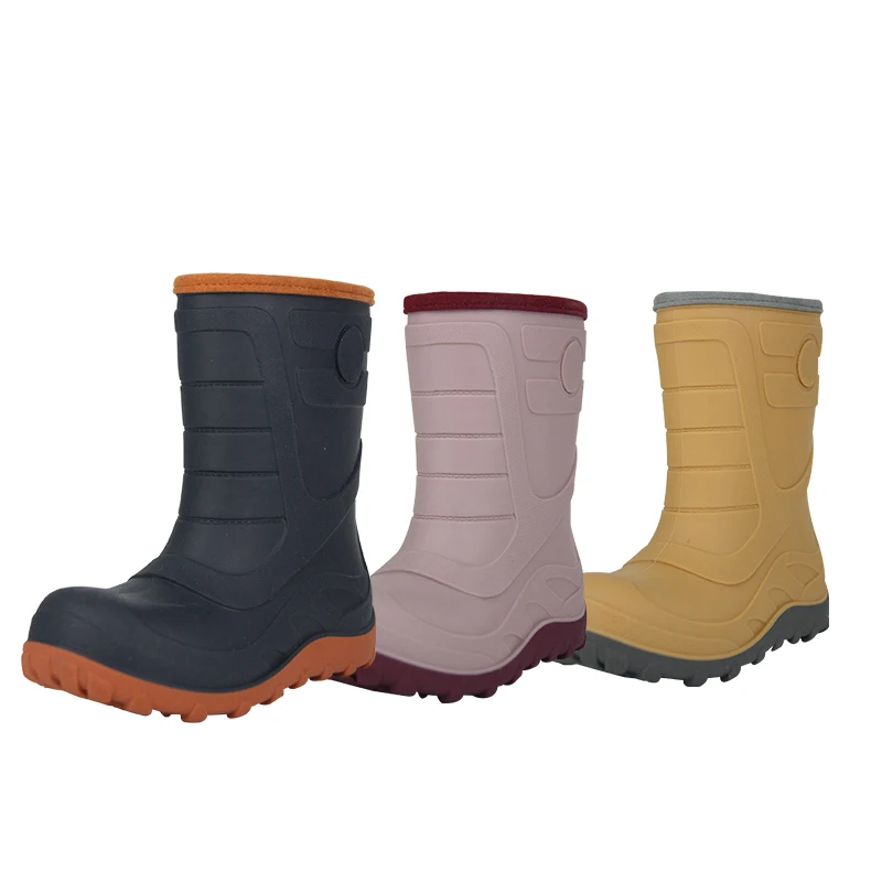 

2019 children little girl winter sheep fur slides boots