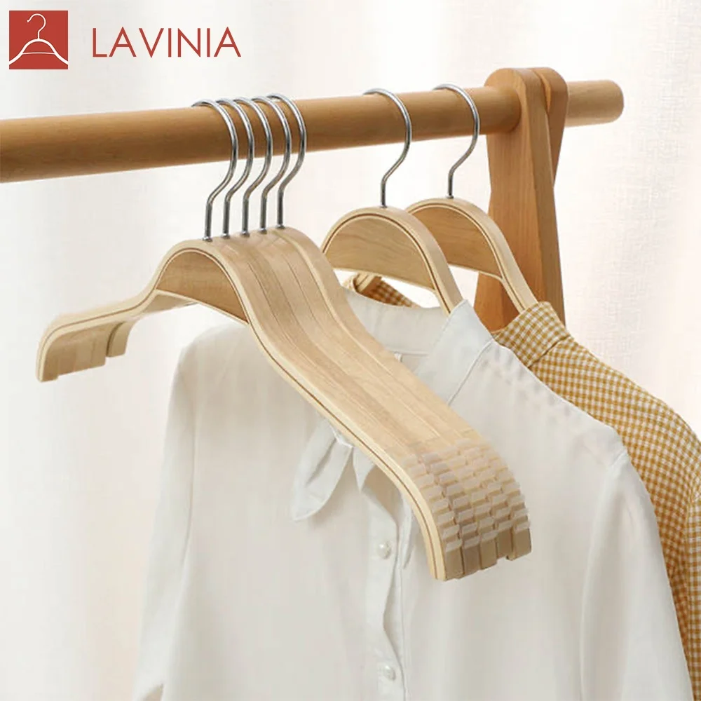 

Lavinia clothing hangers non-slip wooden hanger