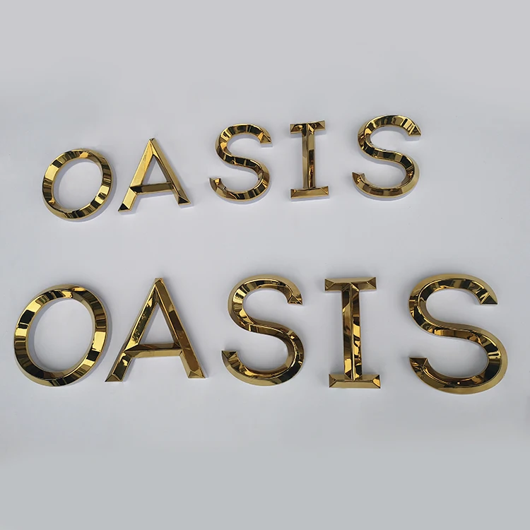 
Fine backlit word stainless steel back light word custom door signboard billboard image wall crystal led acryl back light word 
