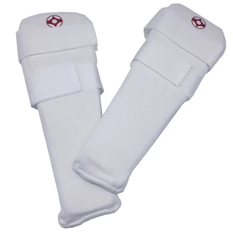 Adult Padded Shin Guard With Strap Karate Kyokushin Buy Kyokushin