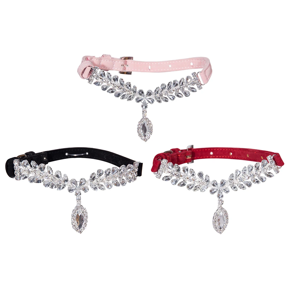 

Luxury Dog Collar Necklace Wholesale For Small Pet Dogs Cats