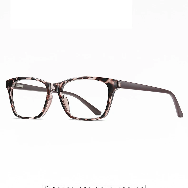 

Simple design square TR90 frame women men photochromic blue blocking glasses anti blue light, Custom colors