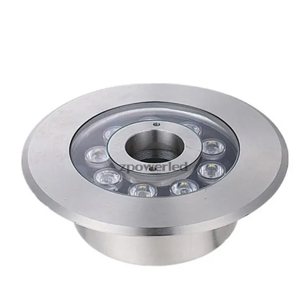 Waterproof IP68 stainless steel 304 dmx submersible fountain led lights