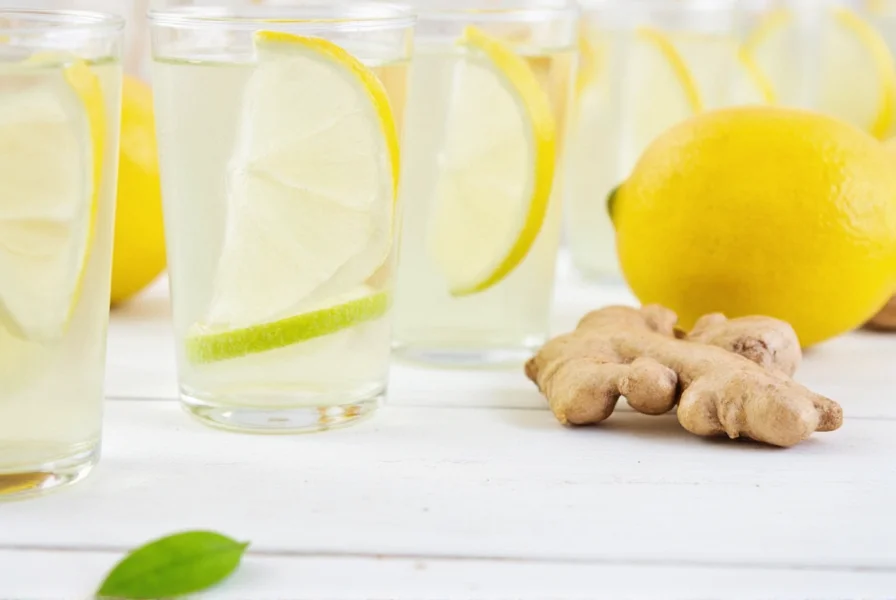 lemon ginger shots