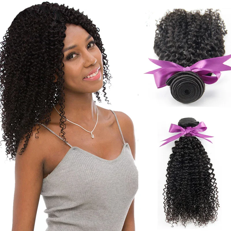 

Wholesale hair bundles virgin Brazilian human hair vendors, 100% virgin cuticle aligned kinky curly mink hair weave bundles