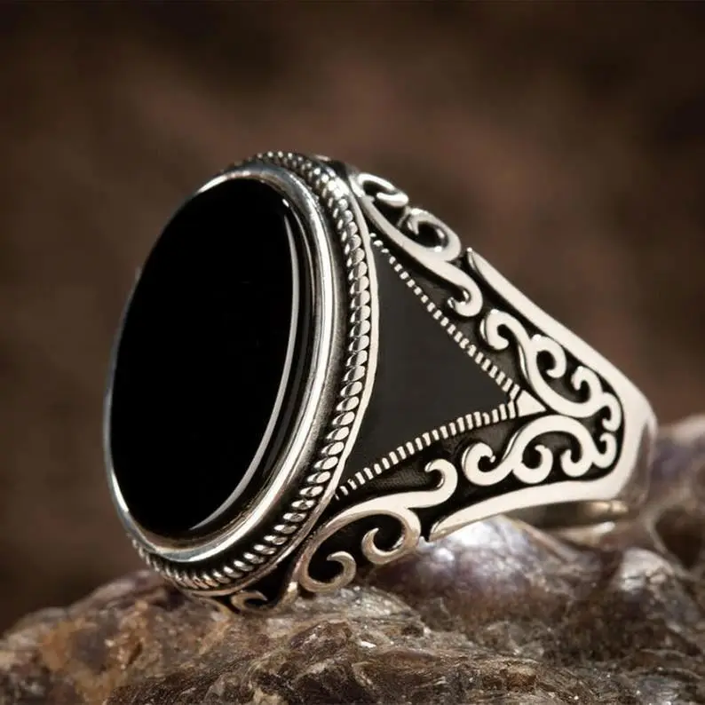 

Personalized fashion style rings men gems With High Click, Picture