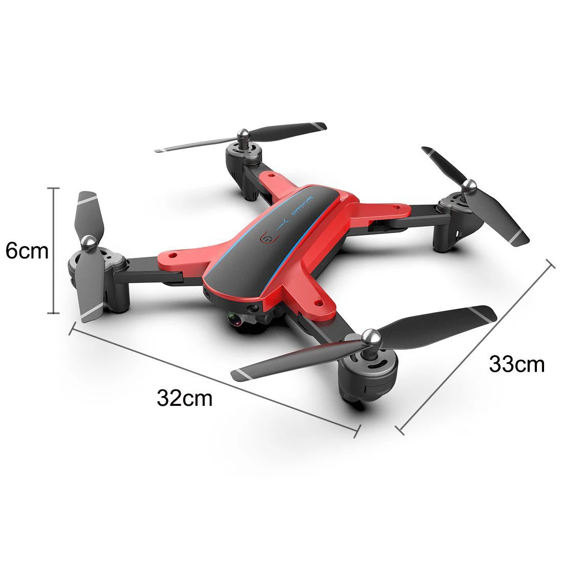 

5G WIFI 4K HD Camera RC Drone with HD Camera and GPS, Black