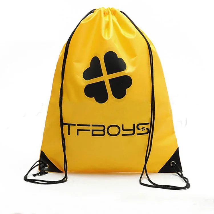 

Original factory cheap drawstring backpack polyester drawstring bag custom drawstring bag, Full color