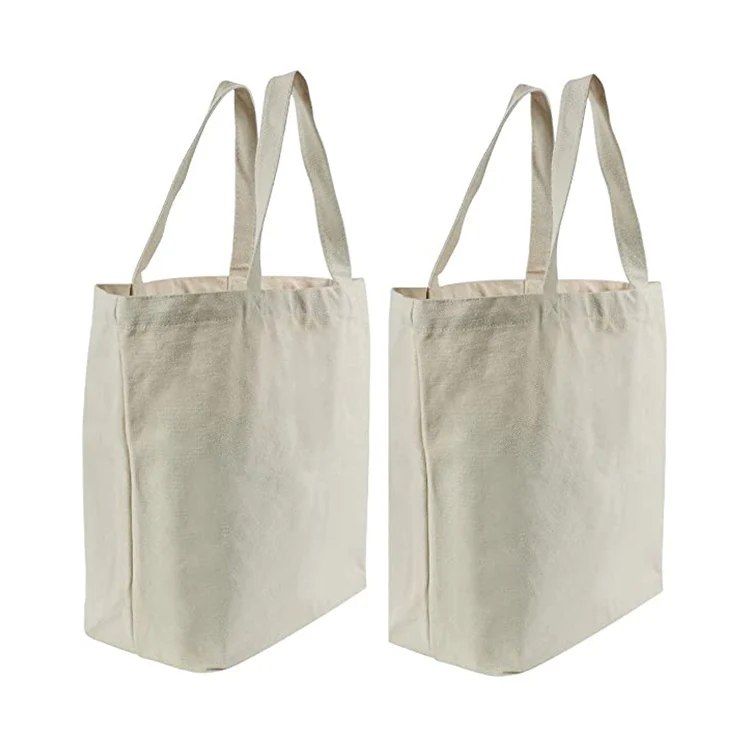 

Woman's Canvas Bag Promotional Cheap New Design Reusable Eco Friendly Blank Shopping Tote Organic Cotton Shopper Bag