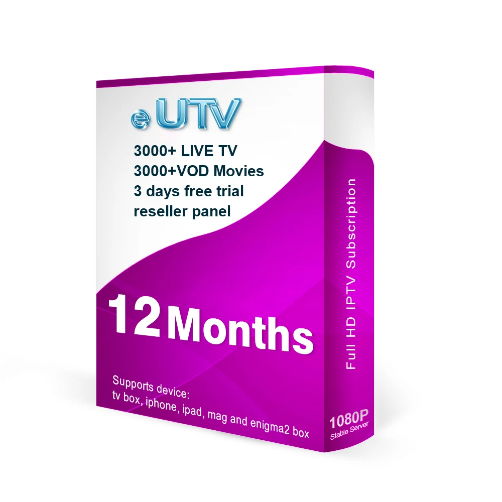 2019 eutv iptv vod apk subscription, iptv credits usa canada subscription, gold reseller panel for iptv